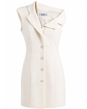 The Ethos Studio Lilith Mini Dress - White