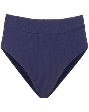 Change of Scenery Hi Leg Hi Waist Bottom - Blue