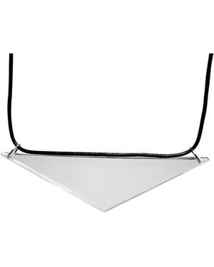 Studio Syg Triangle Necklace - White