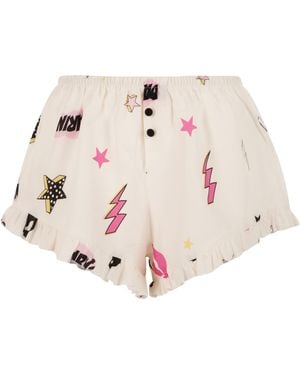 Favette The Fragile Like A Bomb Shorts - Pink
