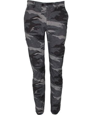 lords of harlech Jack Crane Camo Charcoal - Black