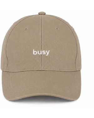 Cmmttd Neutrals Busy Cap - Natural