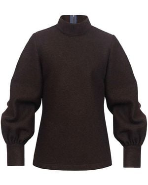 Van Brussel Lior Bell Sleeve Sweater - Black