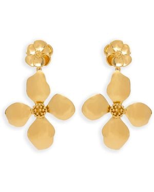Lavani Jewels Cassia Earrings - Metallic