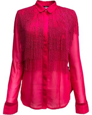Any Old Iron Pinky Fringe Shirt