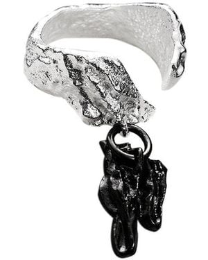 Jiaying Wang Wjy Studio London Tree Memory Ring - Black