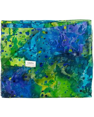 Ginta Silk Scarf - Green