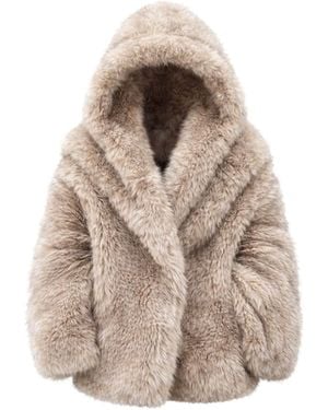 OSCARMORRIS Neutrals Nuage Coat - Brown
