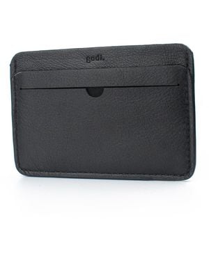 godi. Handmade Leather Cardholder - Black