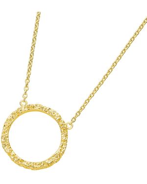 Lucy Quartermaine Single Hula Pendant - Metallic