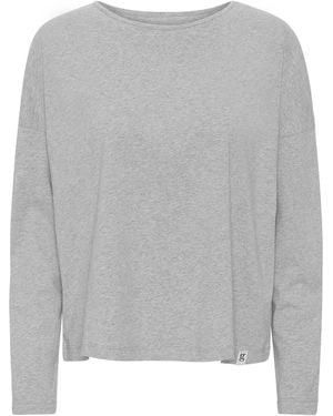 GROBUND Nete Blouse - Grey