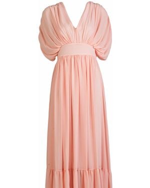 SOHUMAN Iole Sustainable Maxi Dress - Pink