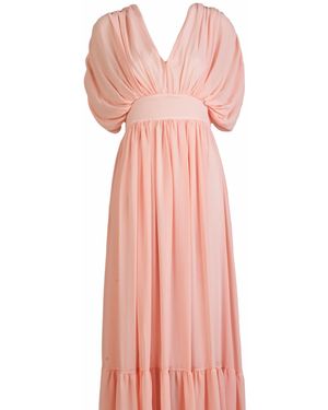 SOHUMAN Iole Sustainable Maxi Dress - Pink