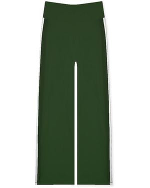 Marianne by Marie Jordane Dylan Wide-Leg Trousers - Green