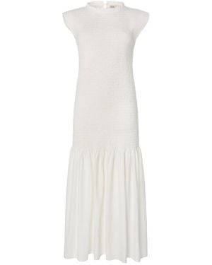 Par Y Escala Sl Emma Dress - White