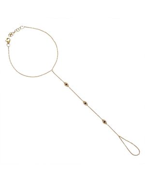 Neshi Designs Eden Hand Chain - Metallic