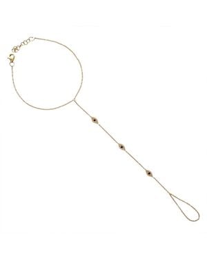 Neshi Designs Eden Hand Chain - Metallic