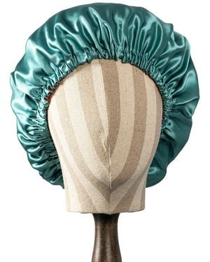 Soft Strokes Silk Pure Mulberry Silk Double Layer Bonnet The Venetians - Green