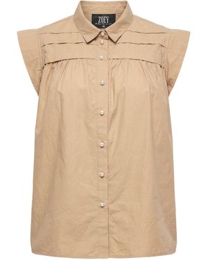 Zoe Neutrals Myla Top - Natural