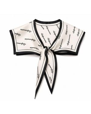 My Little Nature False Collar For Her - White