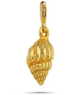 LINYA JEWELLERY Sea Shell Charm - Metallic