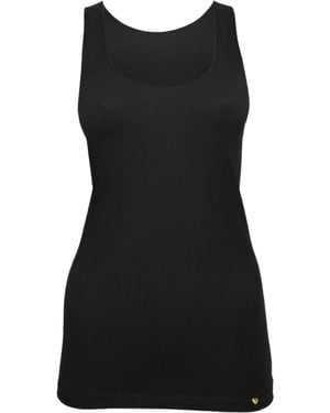 Zd - Zero Defects Juno Tank Top Soy Fibre - Black