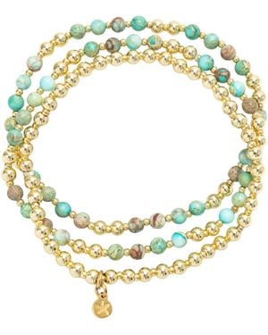 Starfish Project Light We Carry Bracelet Set - Metallic