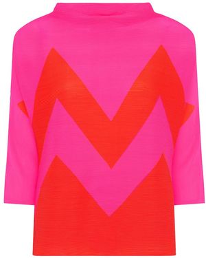 Beatrice von Tresckow Zig Zag Jumper - Pink