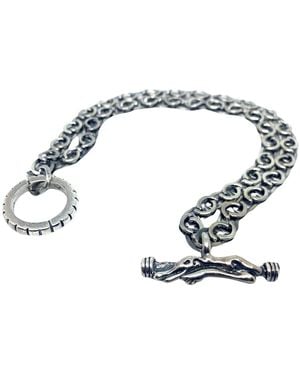 Tg-Jewellery by Tamara Gervasio Celtic Crocodile Double Chain - Blue