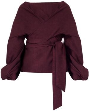 Meem Label Riley Plum Top - Purple