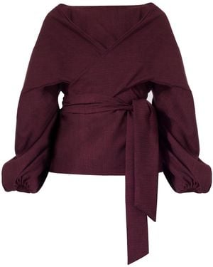 Meem Label Riley Plum Top - Purple