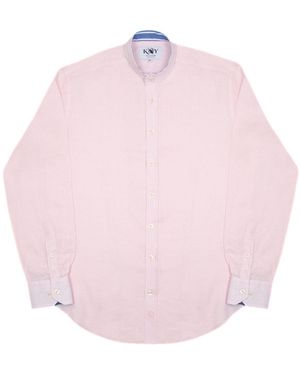 Koy Clothing Flamingo Linen Shirt - Pink
