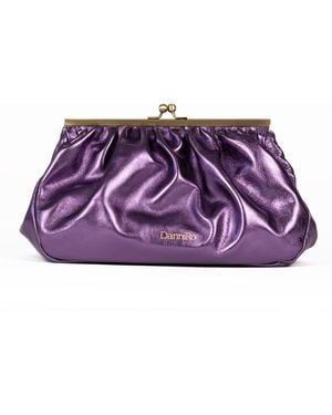 Danni Ro Porto Clutch - Purple