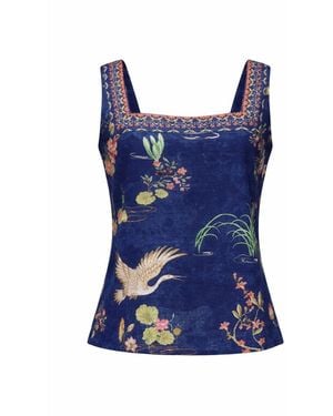 Raishma Kylie Vest - Blue