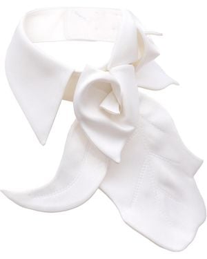 Julia Allert Designer Neckwear - White