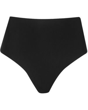 Cliché Reborn High Waist Bikini Bottoms - Black