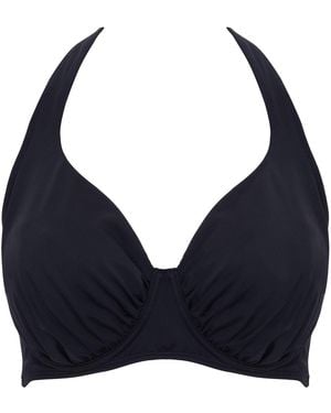 Core Swim Dd+ Halter Bikini Top - Blue