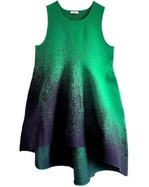 Arto. Unlimited Energy Asymmetrical Bubble Dress - Green