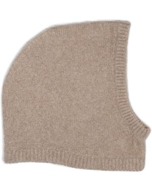 Gigi Knitwear Neutrals Eero Balaclava Hat - Brown