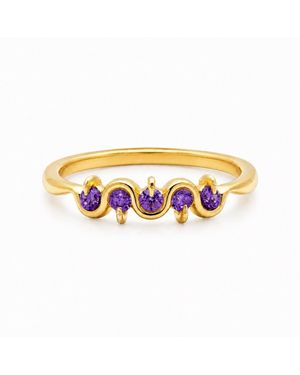Belinda Jewelz Amethyst Wavy Multi - Multicolour