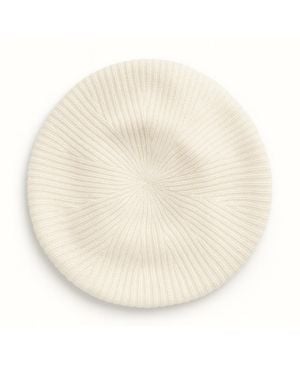 BEIRA Neutrals Pure Wool Beret – Cream - Natural