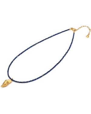 EVA REMENYI Vacation Grand Bazaar Lapis Necklace - Metallic