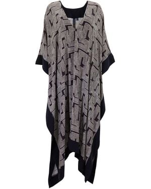 lords of harlech Kiera Inter Twine Kaftan - Grey