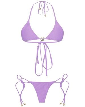 Ak Royalty Resortwear Pamela Bikini Lilac - Purple
