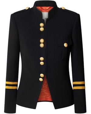 The Extreme Collection Blazer With Braid Claudia London - Blue