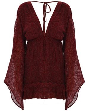 Zhenabia Ember Mini Dress - Red