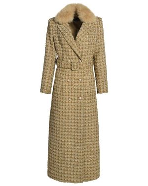 Hortons England Neutrals Cheltenham Tailored Tweed Jacket - Natural
