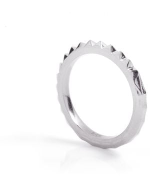 Kasun Crocodile Ring - Metallic
