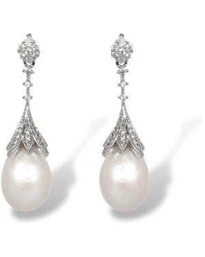 Ninemoo Fleur De Givre Earrings - White