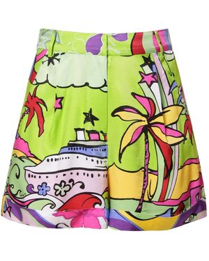 AGGI by HALEWSKI Jerry Current Mood Bermuda Shorts - Multicolour